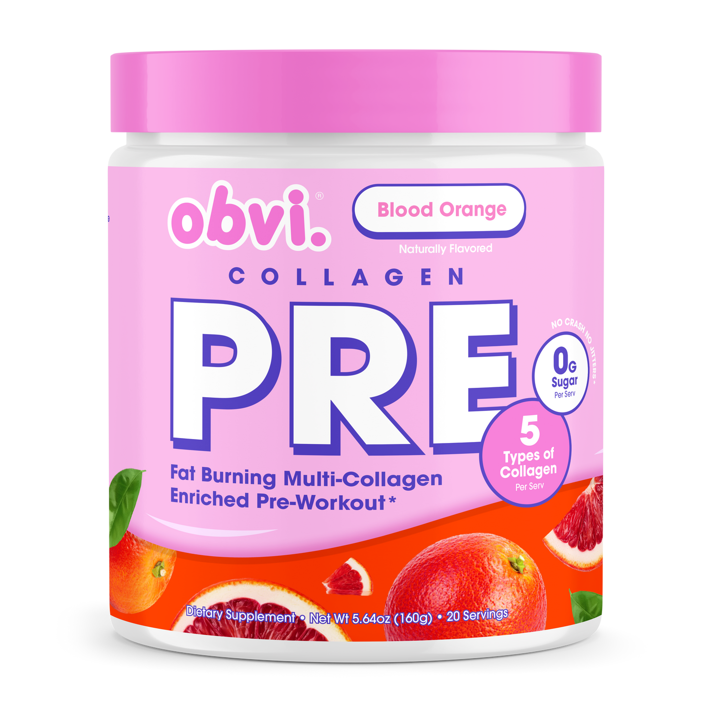 Obvi Collagen Preworkout| Blood Orange