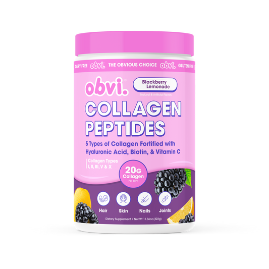 Obvi Collagen Peptide | Blackberry Lemonade
