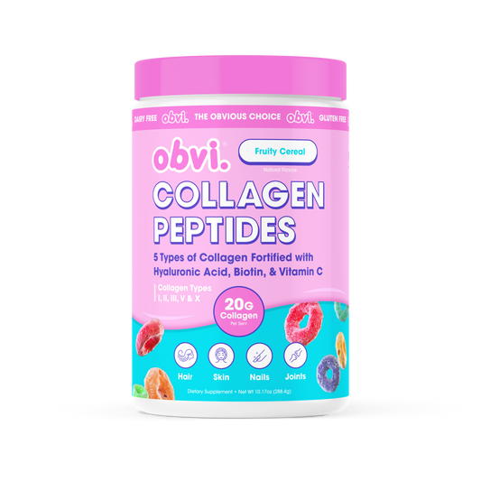 Obvi Collagen Peptides| Fruity Cereal