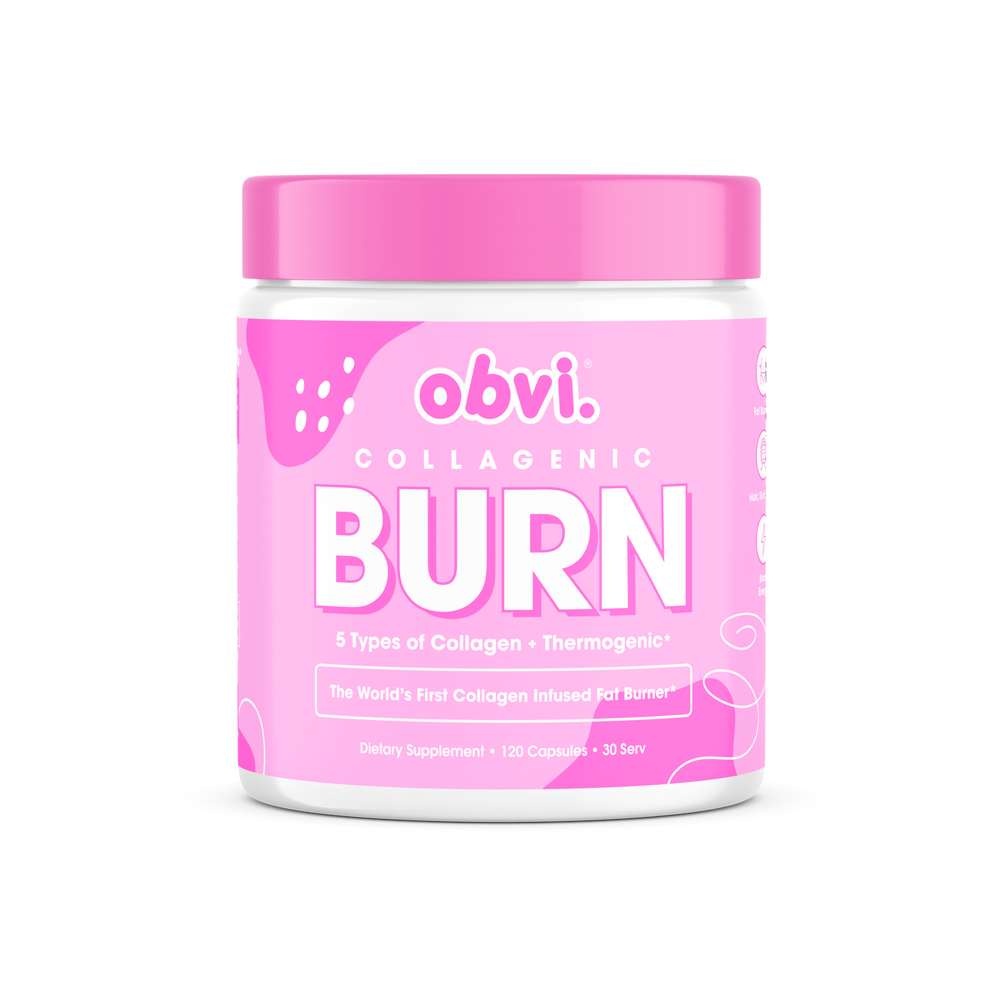 Obvi Collagenic™ Fat Burner 120 Capsules - 1 Pack