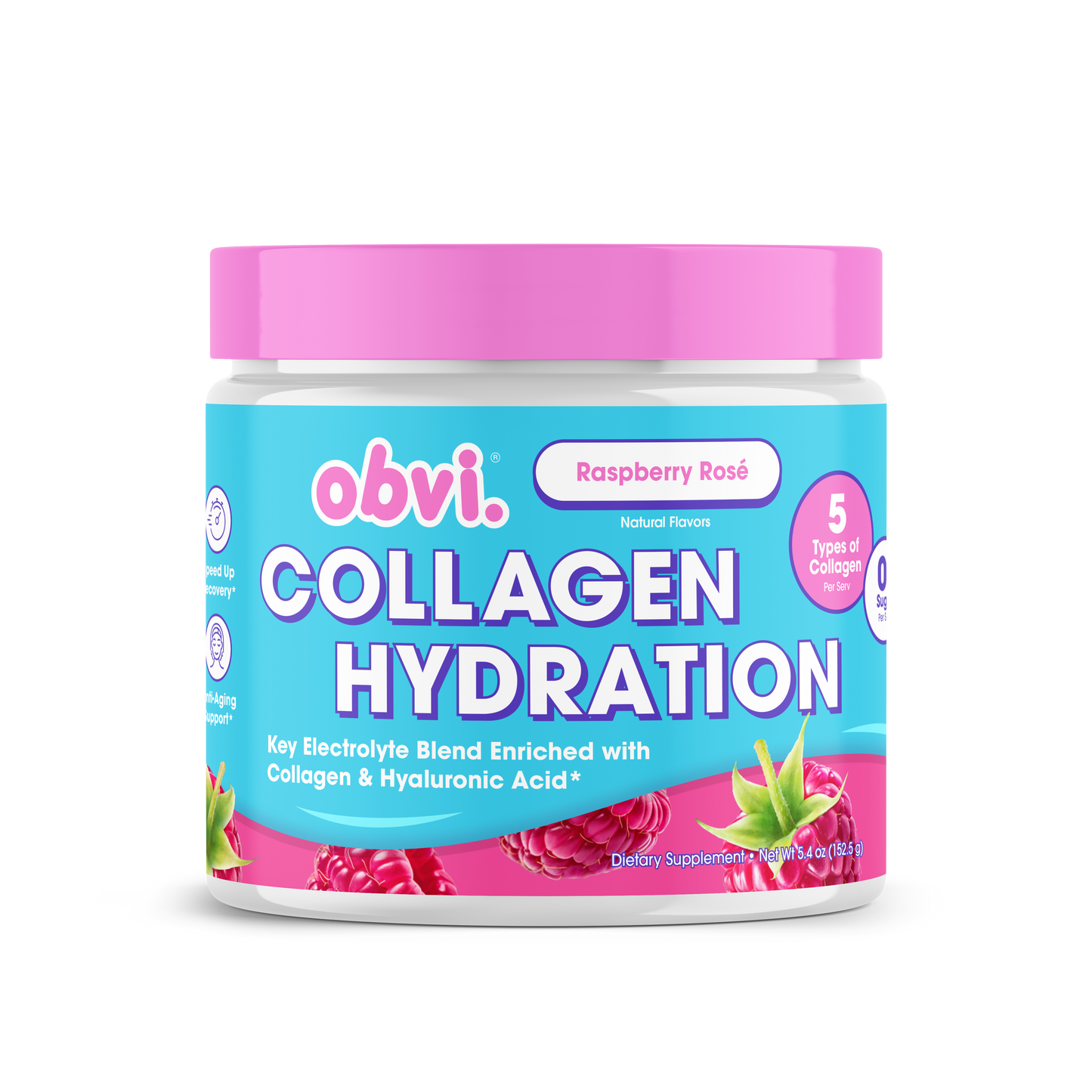 Obvi Hydration -Raspberry Rose